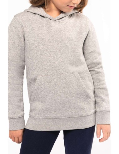KAR-K4029-KIDS' ECO-FRIENDLY HOODED SWEATSHIRT